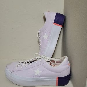 Platform low top converse